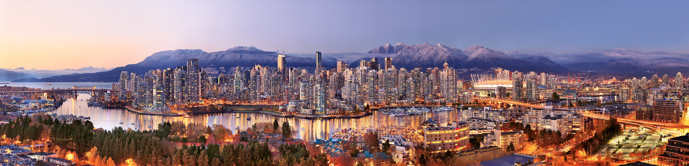 Vancouver skyline